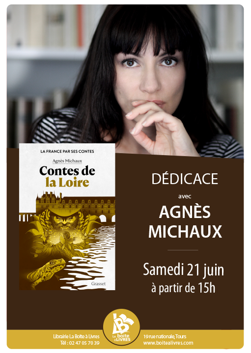 Visuel événement DÉDICACE avec AGNES MICHAUX