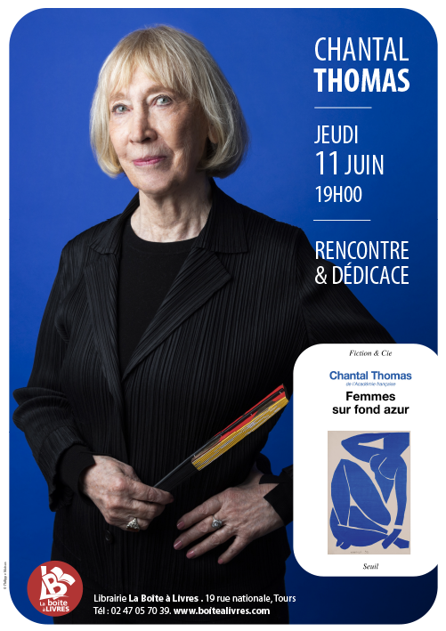 RENCONTRE avec CHANTAL THOMAS