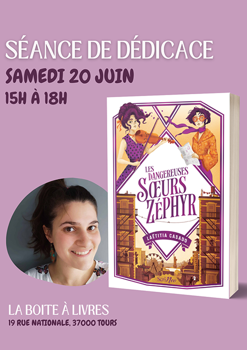 DÉDICACE avec LAETITIA CASADO