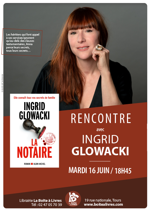 RENCONTRE avec INGRID GLOWACKI