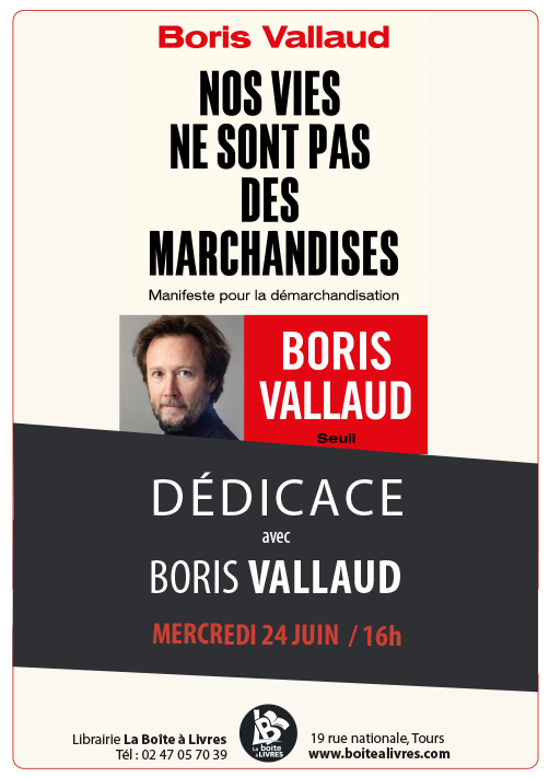 DÉDICACE AVEC BORIS VALLAUD