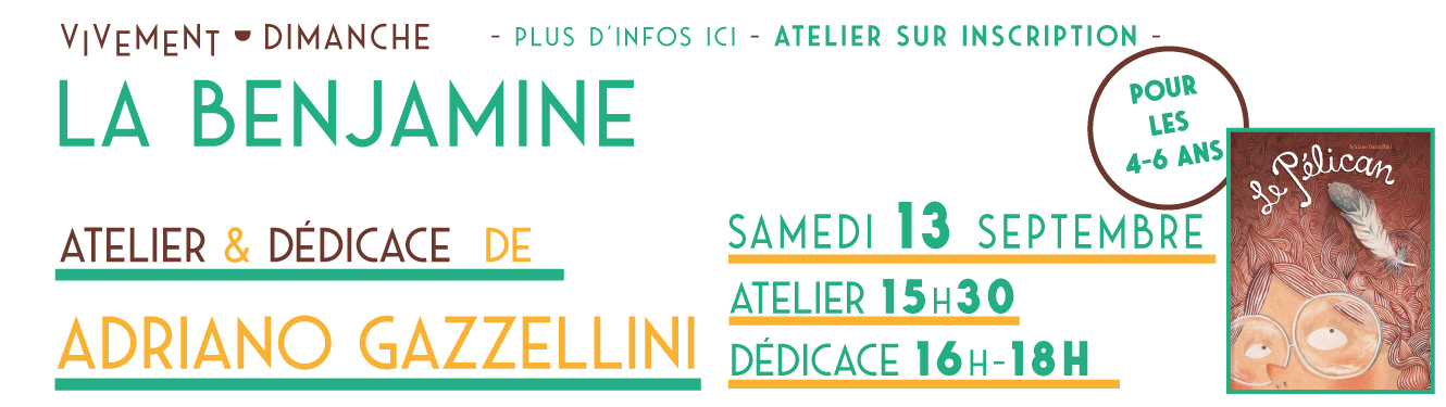 Atelier et dédicace de Adriano Gazzellini