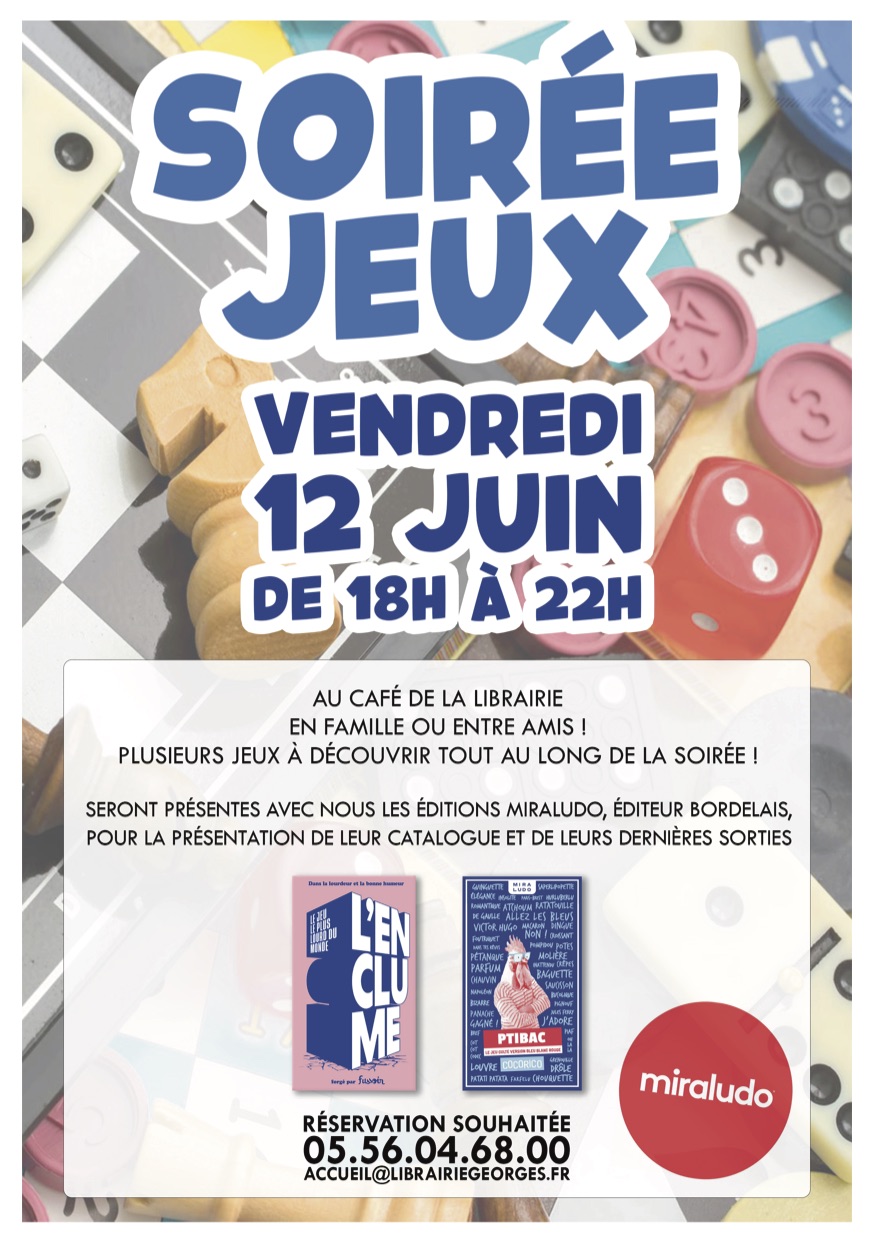 Soirée jeux !