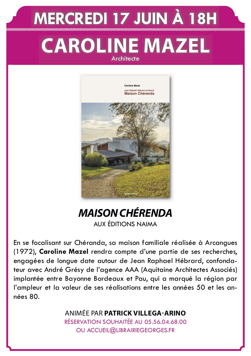 Rencontre avec Caroline Mazel