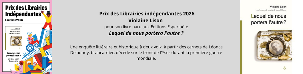 Prix des Librairies indépendantes 2026