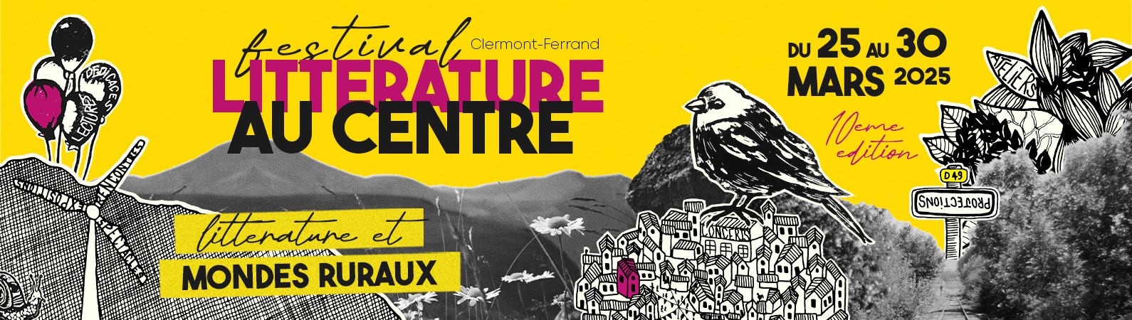 Découvrez l'édition 2025 de Littérature au centre - nouvelle fenêtre