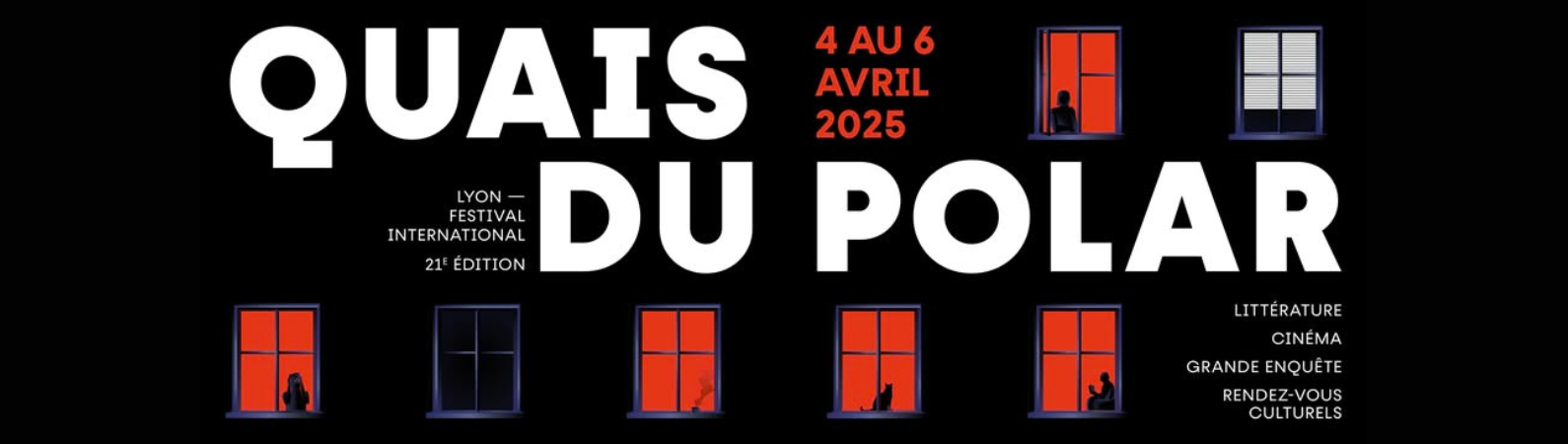 Participer à Quais du polar 2025 - nouvelle fenêtre