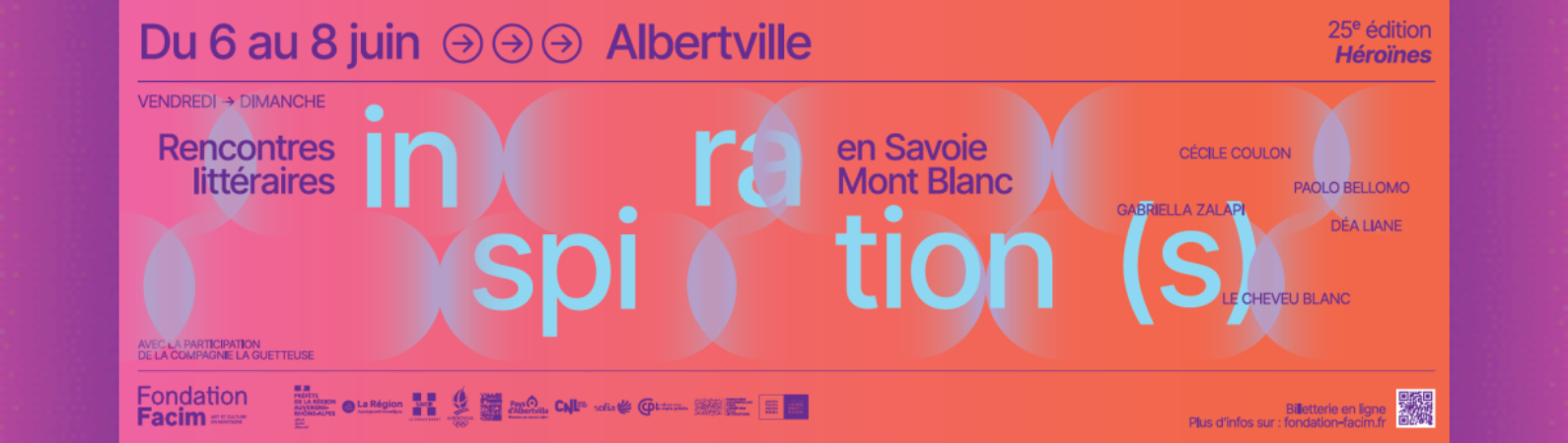 Participez aux Rencontres littéraires Savoie Mont-Blanc - nouvelle fenêtre