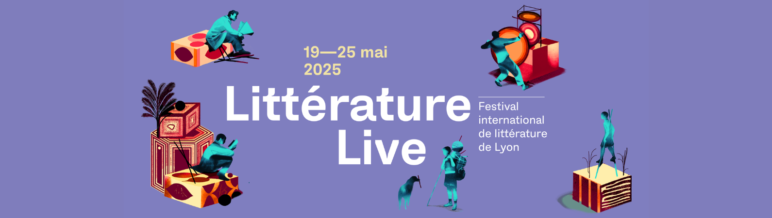 Participer au Littérature live festival à Lyon - nouvelle fenêtre