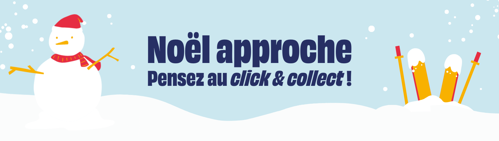 C'est bient&#244;t Noël Chez mon libraire... Pensez au click & collect !