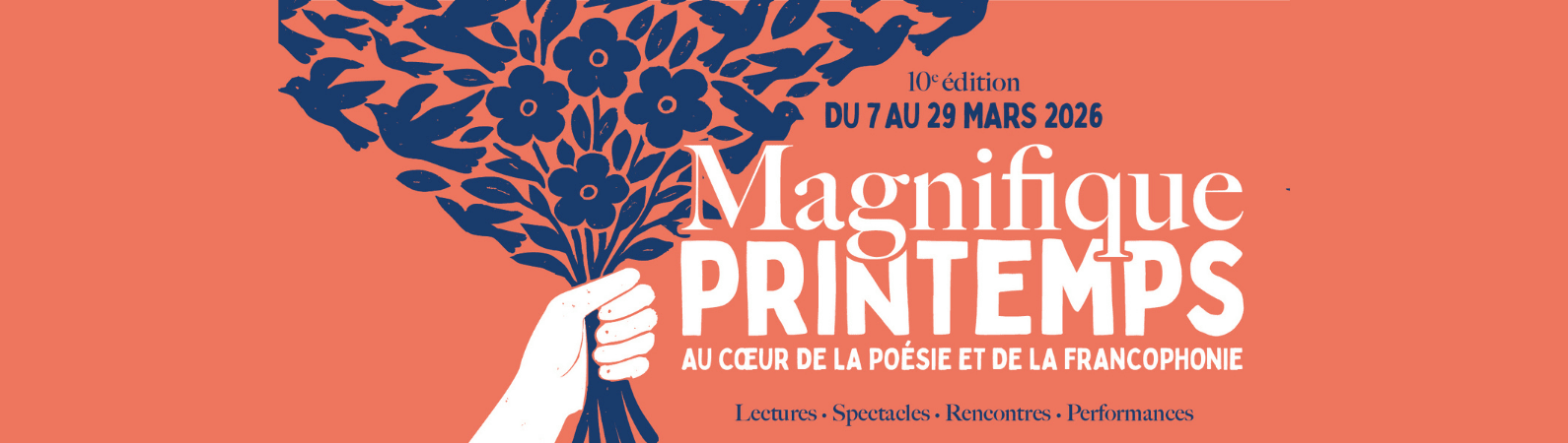 Au coeur de la poésie et de la francophonie, découvrez le programme 2026 - nouvelle fenêtre
