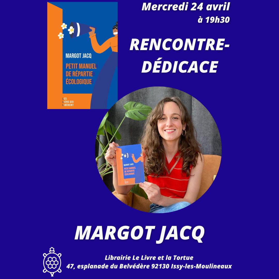 Le Livre et la Tortue - Rencontre-dédicace avec Margot Jacq