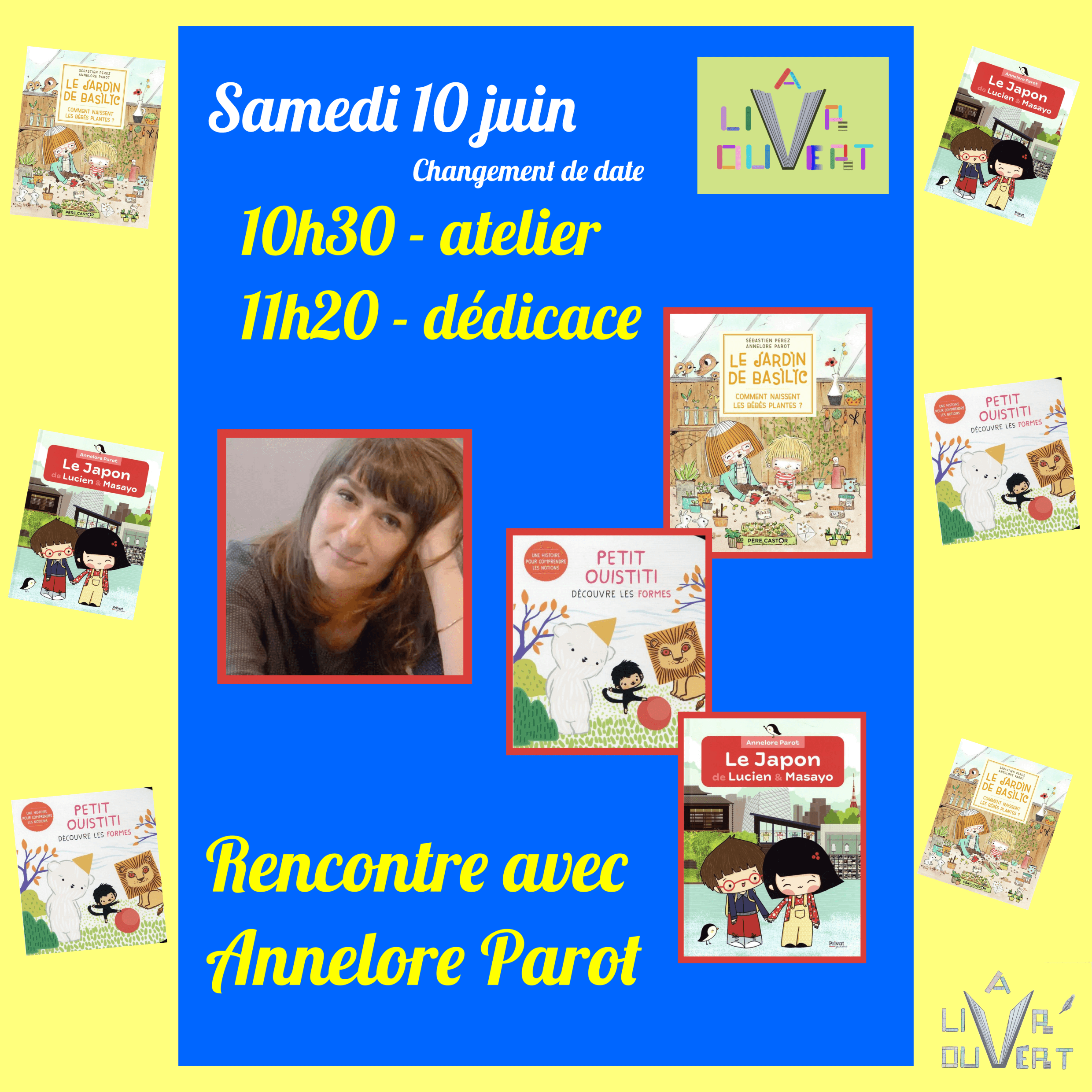 A Livrouvert Atelier Et Rencontre Avec Annelore Parot 