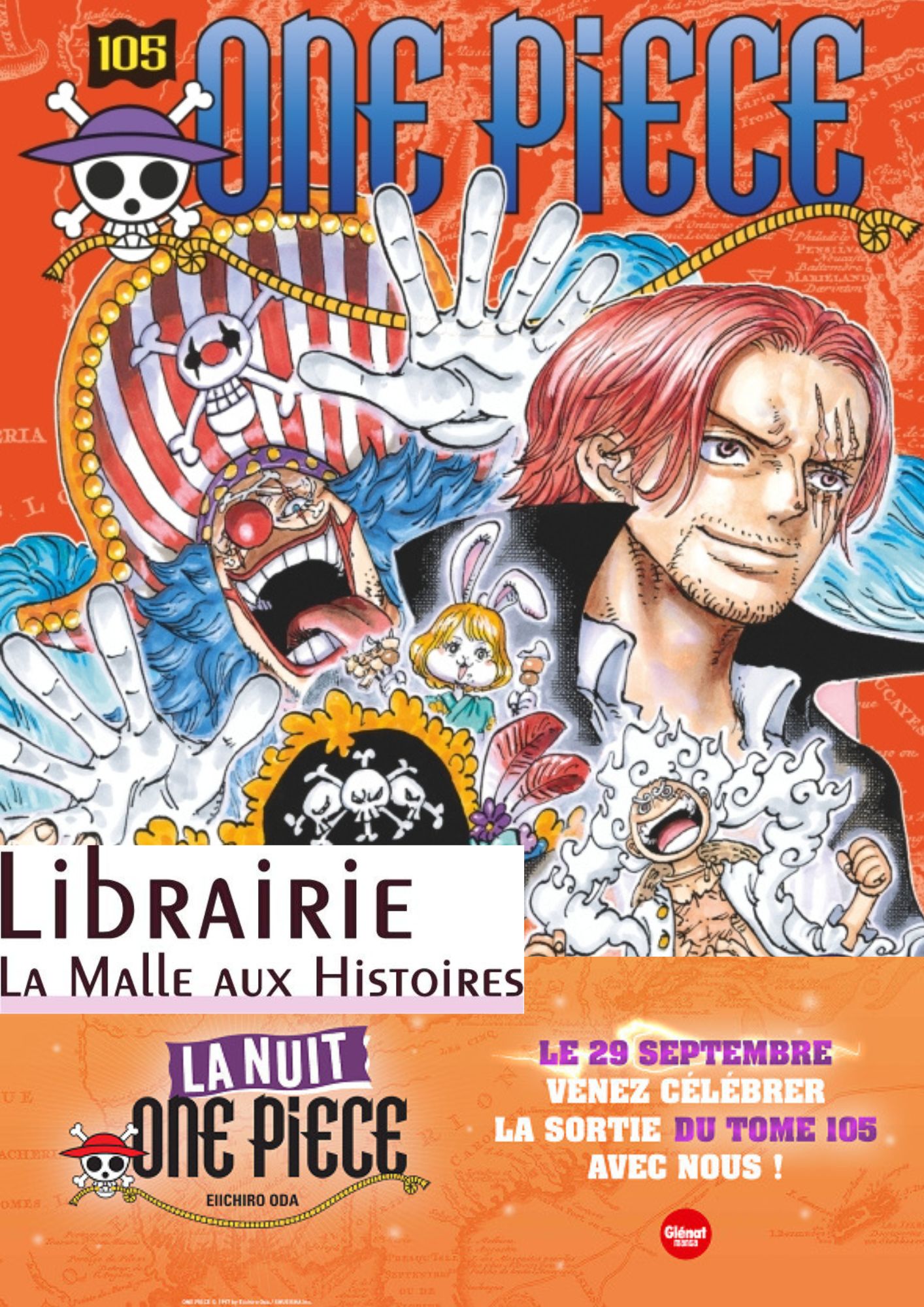 Nuit One Piece : à Châteauroux, les libraires se mettent en mode