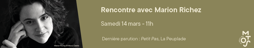 Rencontre avec Marion Richez