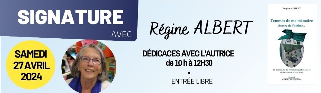 Signature Régine Albert