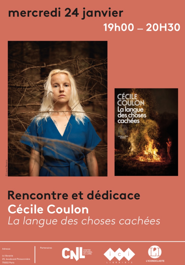 Ici Librairie - Rencontre et dédicace Cécile Coulon