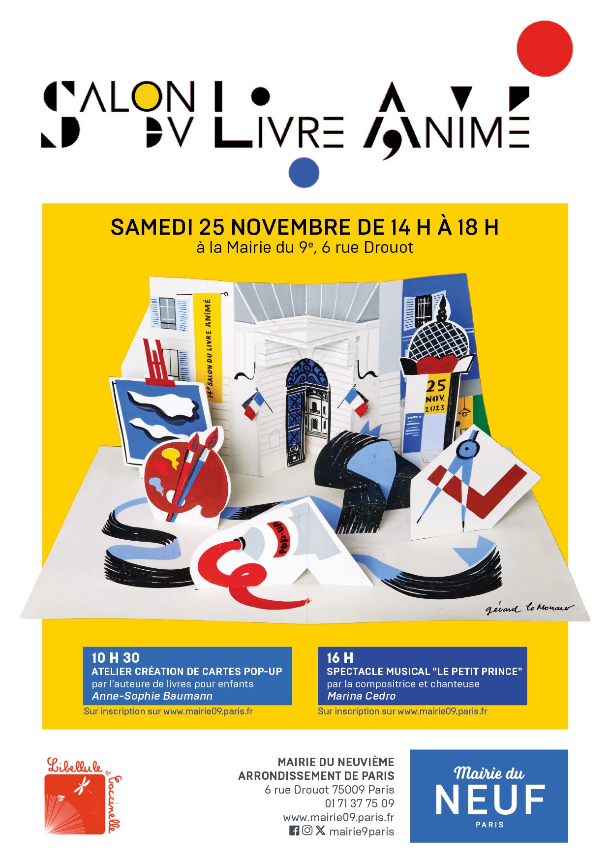 Libellule et Coccinelle Salon du livre anim