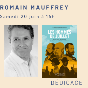 Dédicace avec Romain Mauffrey