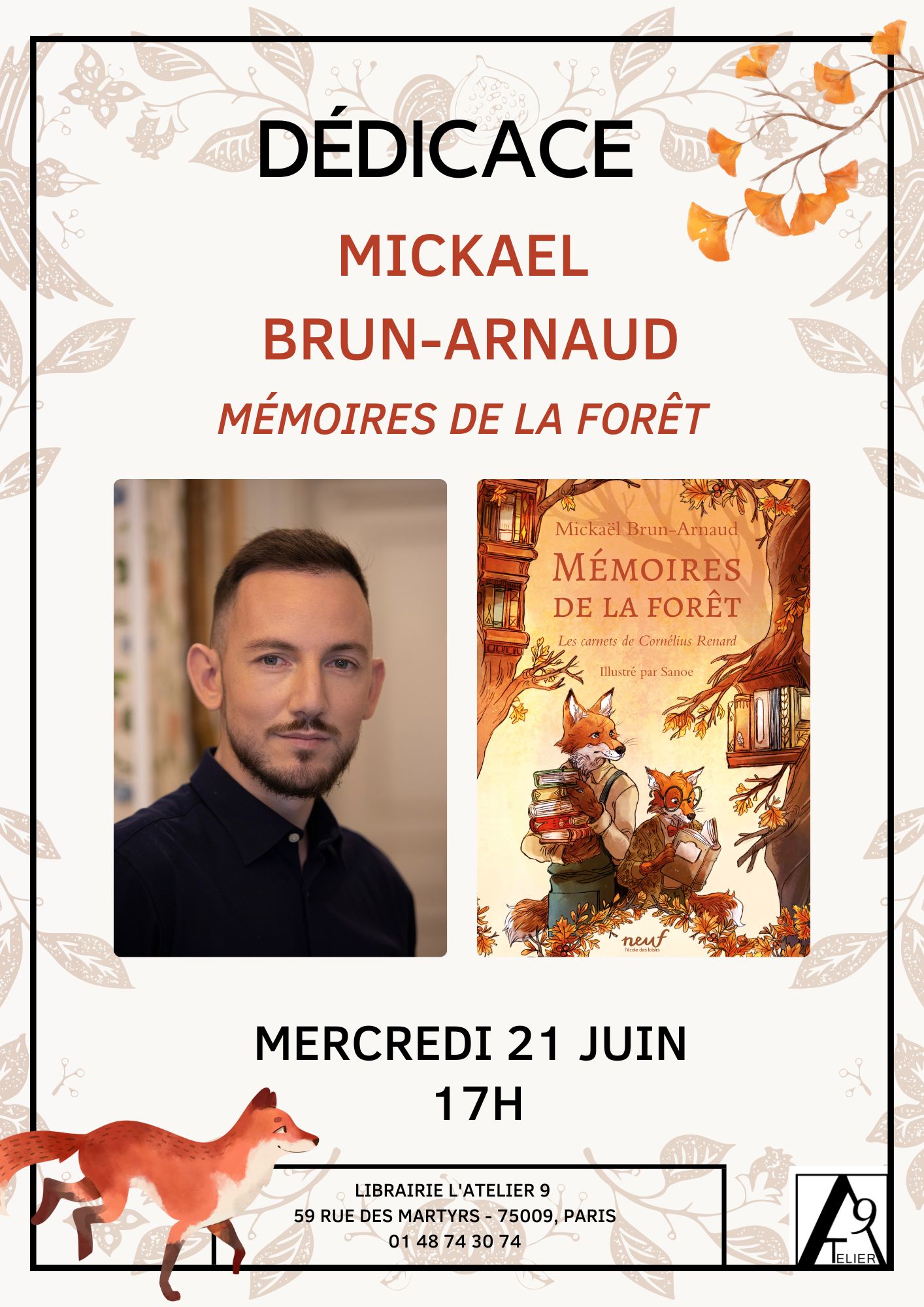 Mémoires de la Forêt, de Mickaël Brun-Arnaud - Les Lectures du Loup (en  podcast) #03 