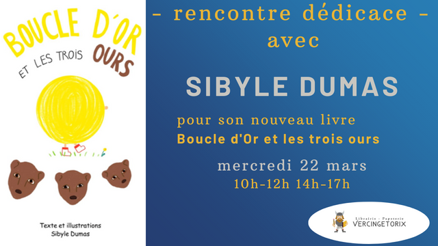 Librairie Vercingétorix - Rencontre avec Sibyle Dumas