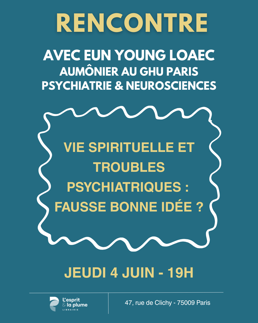 Rencontre - Vie spirituelle et troubles psys : fausses bonnes idées ?