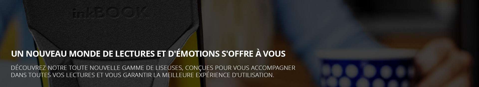 Nouveau monde de lecture Inkbook epagine