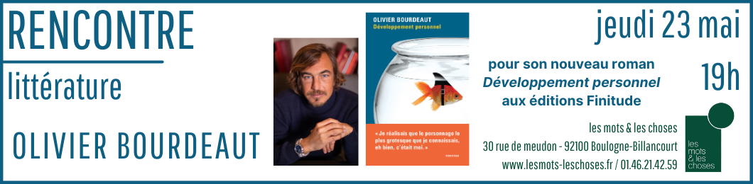 Rencontre avec Olivier BOURDEAUT