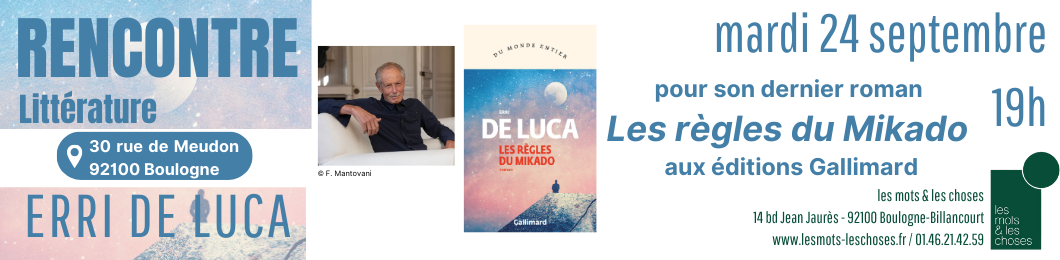 Rencontre avec Erri DE LUCA