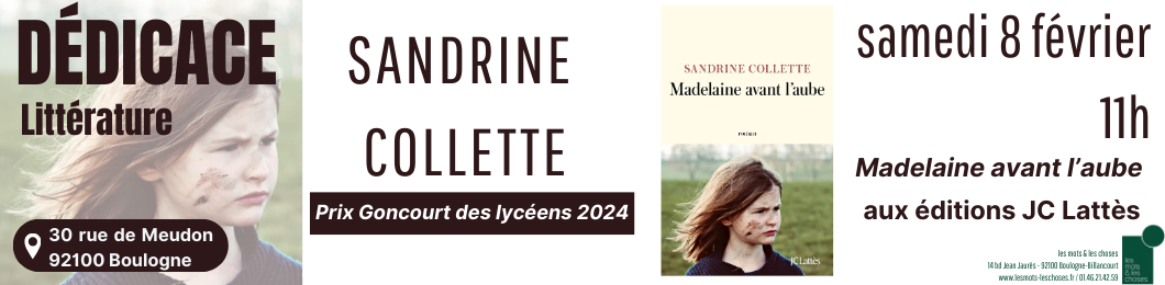 Dédicace Sandrine COLLETTE