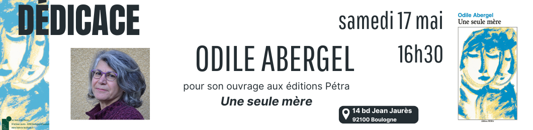 Dédicace par Odile ABERGEL