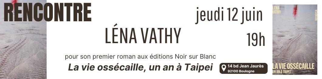 Rencontre vec Léna VATHY