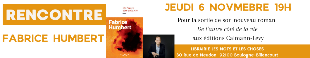 Rencontre avec Fabrice Humbert Rencontre avec Fabrice Humbert