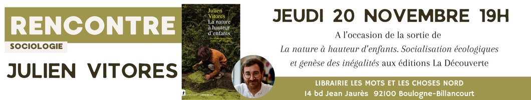 Rencontre avec Julien VITORES Rencontre avec Julien VITORES